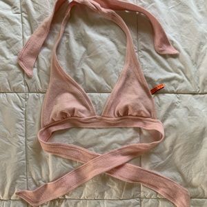 Juicy Couture Light Pink Bikini Top